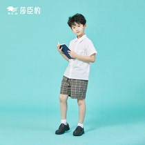  Shenzhen school uniform Shachen Leopard primary school boys summer dress