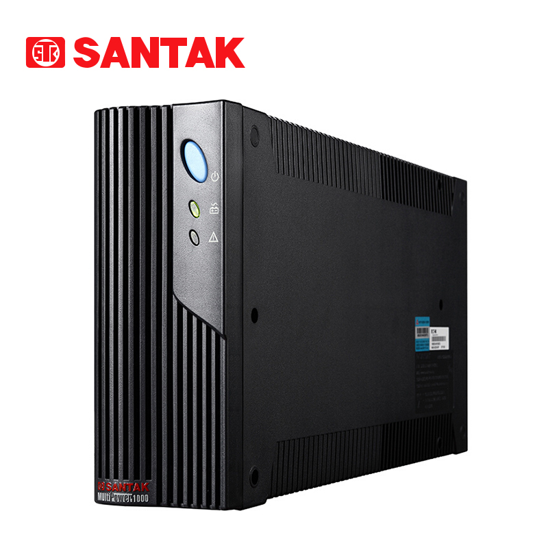 Suntech UPS Power Supply 1KVA Backup 6 Hours MT1000S-Pro Host 4 Sections 65AH Battery