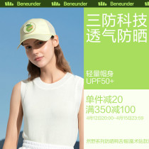 Banana under Fun Duck Tongue Cap Magic Sticker Woman Outdoor Summer Sun Hat Full Face Shade UV shading sunscreen