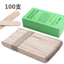 100 large hair removal wax wax stick beard wooden stick strip ice cream stick tongue depressor oral examination stick 15cm