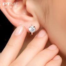925 sterling silver earrings rhinestone earrings simple female summer earrings earring mother 202021 New Tide