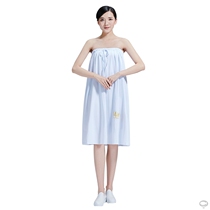 Beauty salon shower skirt spring summer hotel solid color bathrobe sauna sweat steam Health Club womens bathrobe