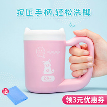Dog foot washing artifact Pet automatic foot cleaning cup Cat golden hair washing dog paws Teddy free cleaner supplies