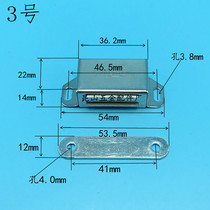304 stainless steel cabinet door suction cabinet suction stainless steel bumper door suction aluminium profile door suction No. 3