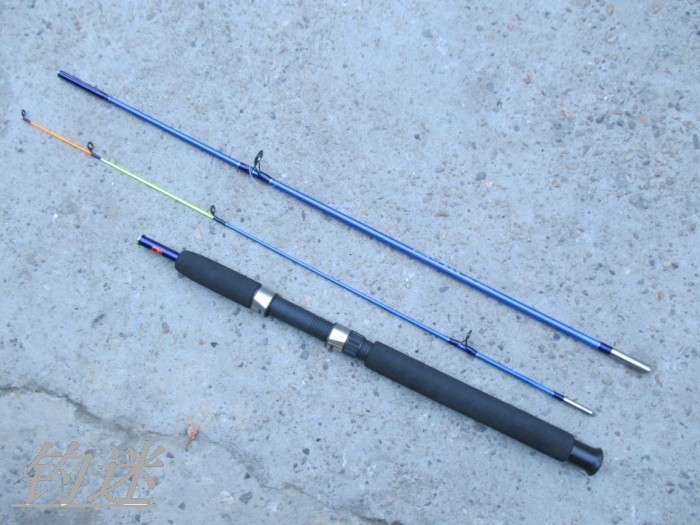 Baiguozi specializes in marine fishing rod fishing hook 3 sections Sanjian Yalong Bay Luya fishing rod fishing gear