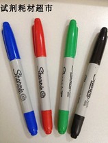 American Sharpie Sanfu marker double head black red Green blue Anti-75°alcohol does not fade