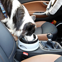 Pet non-wet mouth bowl Splash-proof drinking bowl Non-wet mouth hair floating drinking water bowl Dog anti-overflow bowl Car bowl