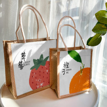 Lunch box bag Summer bento bag tote bag Office worker with lunch box bag Breakfast bag Japanese hand-carried bento bag