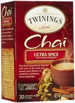 Twinings Ultra Spice Chai 20 Individual Tea Bags