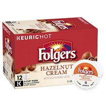 Folgers Hazelnut Cream Flavored Coffee K-Cup Pods