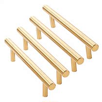 RZDEAL Solid Brass Handles Simple Decorative Brushed