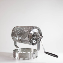 Direct fire household small hand-cranked coffee bean roasting machine fried coffee bean machine automatic bean baking machine hand net