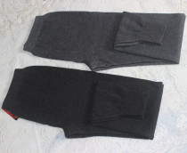 Daily Special Price Aged Wool Pants Lady Full Fleece Pants Slim Fit Warm Pants High Waist Sweatpants Mens Autumn Winter