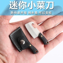 Mini EDC side dish knife pendant gift unpacking express parcel knife knife keychain portable knife Miniature knife