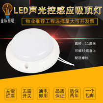 LED sound and light control light aisle voice control light toilet balcony voice control lamp head corridor staircase corridor voice control sensor light