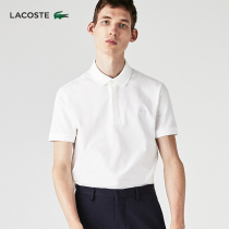 Lacoste French crocodile mens clothing business classic pure color leisure slip short sleeve POLO shirt)PH5522