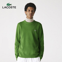 LACOSTE French crocodile mens spring and summer fashion casual trend solid color simple sweater men) AH1964