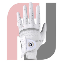 Golf gloves mens lambskin wear-resistant gloves sports comfortable Golf ball gloves non-slip particles breathable