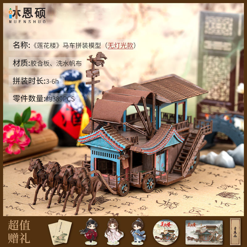 莲花楼马车拼装模型-莲花楼马车拼装模型促销价格、莲花楼马车拼装模型