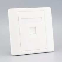 Type 86 single-port network cable socket panel RJ45 one super-class computer broadband network switch socket