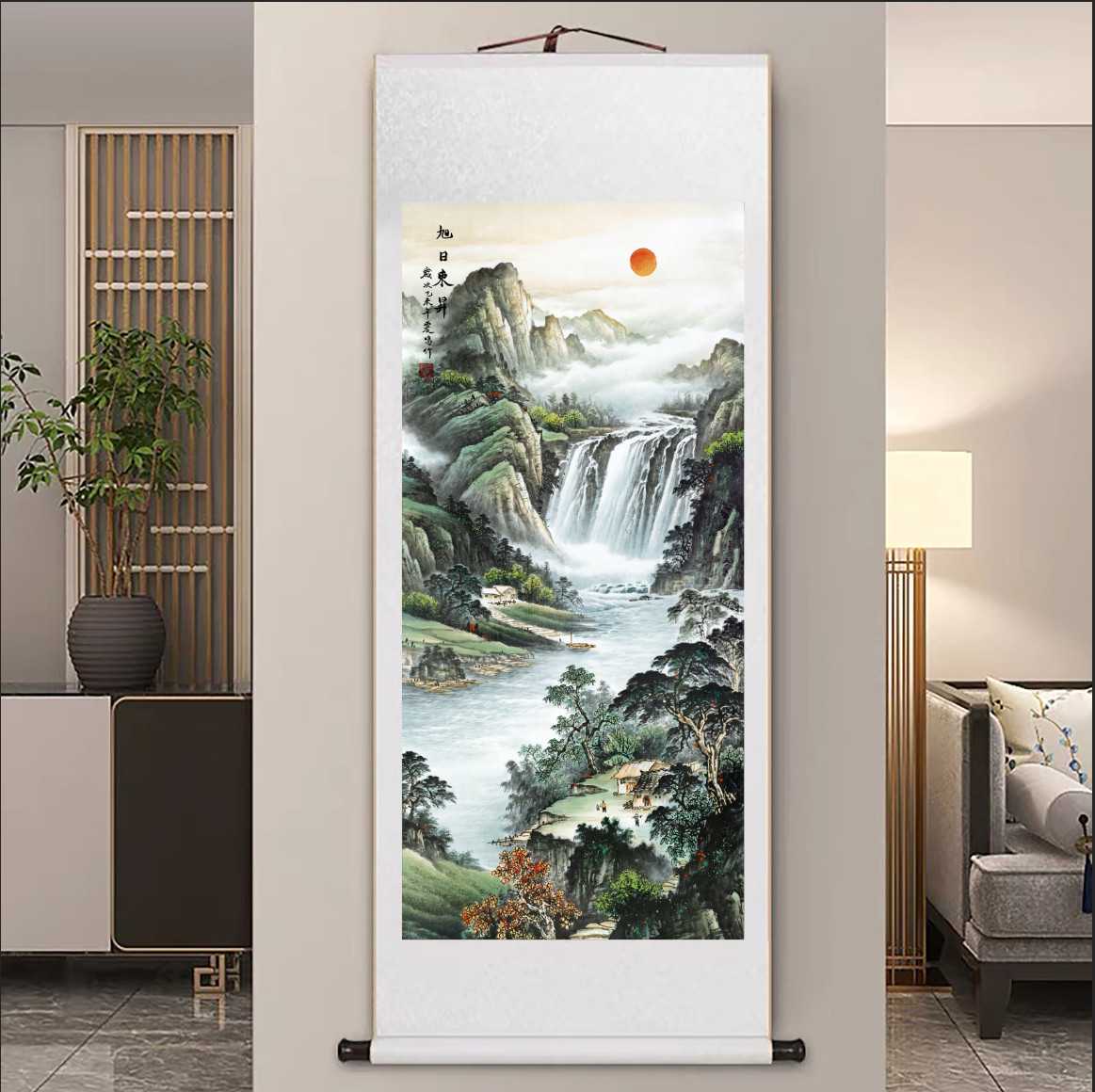 水墨山水国画挂画-水墨山水国画挂画促销价格、水墨山水国画挂画品牌- 淘宝