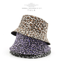 Japanese Korean spring retro simple double-sided BAO WEN fishermans hat outdoor sports leisure female sun hat basin hat