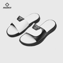 2021 new sports slippers men Velcro basketball training swimming wear-resistant non-slip indoor and outdoor wear cool