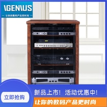 Jiesheng power amplifier cabinet KTV theater room living room power amplifier rack mobile professional stage equipment equipment shelf