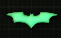 Spot BK THE DARK KNIGHT BATMAN GITD Luminous Bat Pattern Armband