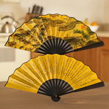 清明上河図　中国風景画　扇子 清明上河图扇-清明上河图扇促销价格、清明上河图扇品牌- 淘宝