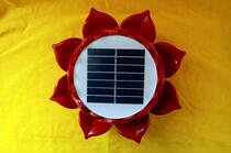 Big red-outdoor solar player rainproof small speaker