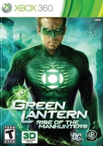 XBOX 360 Game Green Lantern Robot Hunter betrays Green Lantern (5 starts 6)