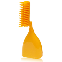 Counter Fujii 3rd generation comb head Hair dye comb Hair comb 3rd generation magic comb Single button quantitative comb