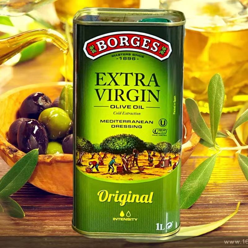 extra virgin olive oil西班牙伯爵橄榄油原装进口特级初榨沙拉1L