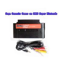 RETRO GEN SEGA TO SNES MD CASSETTE TO ULTRA-REN CASSETTE COMPATIBLE WITH ULTRA-REN GAME CONSOLES
