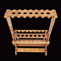 Fishing Rod Shelf Fishing Gear Shop Shelf Multifunctional Bamboo Display Shelf Placement Fish Rod Rack Domestic Bracket Containing Shelf