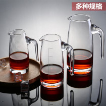 White wine wine dispenser with scale glass small wine glass set Pour jug wine measuring device Red wine wine measuring device Household