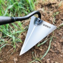  Ridge hoe Triangle hoe Hug ditch hoe trencher Ripper pointed hoe Planting vegetables pointed mouth hoe seedling fertilizer farming tools trencher