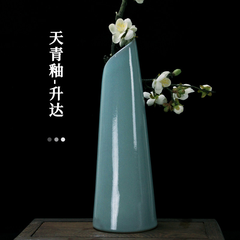 汝窑天青釉花瓶-汝窑天青釉花瓶促销价格、汝窑天青釉花瓶品牌- 淘宝