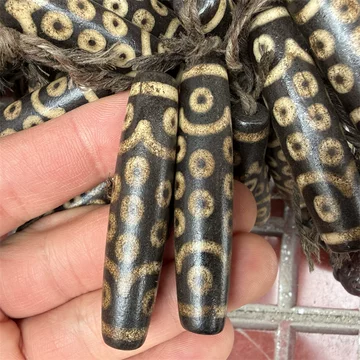 MAMA瑪瑙 21眼天珠 8-93 烏克蘭21 眼天珠藏传满愿符护身符项链真正的老