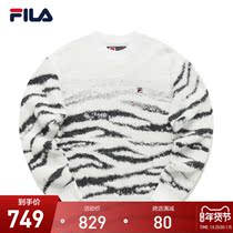 FILA Phila Fiele Official Womens Sweater 2021 Winter New Fashion Sweater Joker Casual Fashion Woven