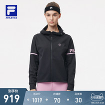 FILA ATHLETICS Fiele Official Womens Knitted Jacket 2021 Winter New Fashion Casual Top