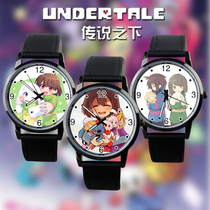 Game legend under the surrounding Undertale casual watch Frisk Sans same men and women student table