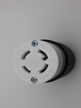 30A detachable assembled sound four holes for male and female pair insertion anti-loose type 250V generator plug socket
