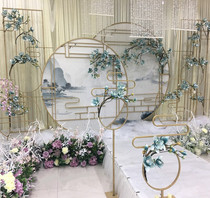 New Meiwei Pavilion Wedding Props Chinese Xiangyun Road Mengli Xiangping Recalling Jiangnan Wind Road Introduction Background Decoration
