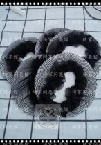 Latin dance childrens dancing plate net dance examination plate hair net bag girl ballet headgear invisible net cover