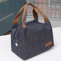 Medium lunch box bag portable lunch bag for work thick insulation fresh-keeping lunch box bag aluminum foil waterproof lunch bag