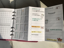 Time Hai Wenchuang common A6 personal loose-leaf this core hand account page PEY005 year record