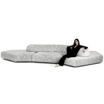 Edra Italia Rock Module Sofa Personality Designer Modern Light Lavish Anomalous Combined Villa Corner