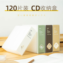 Japan Imported Household Dvd Disc Cd Box Disc Containing Box Plastic Album Game Disc Storage Box Racks